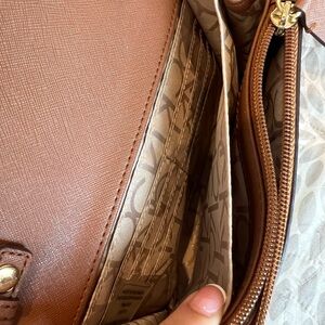 Calvin Klein Tan Leather Women's Bag